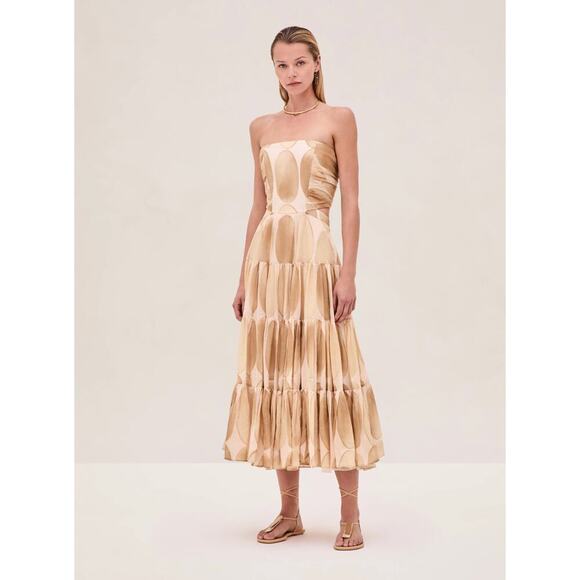 ALEXIS Dawne Dress Sand XS - Picture 1 of 4